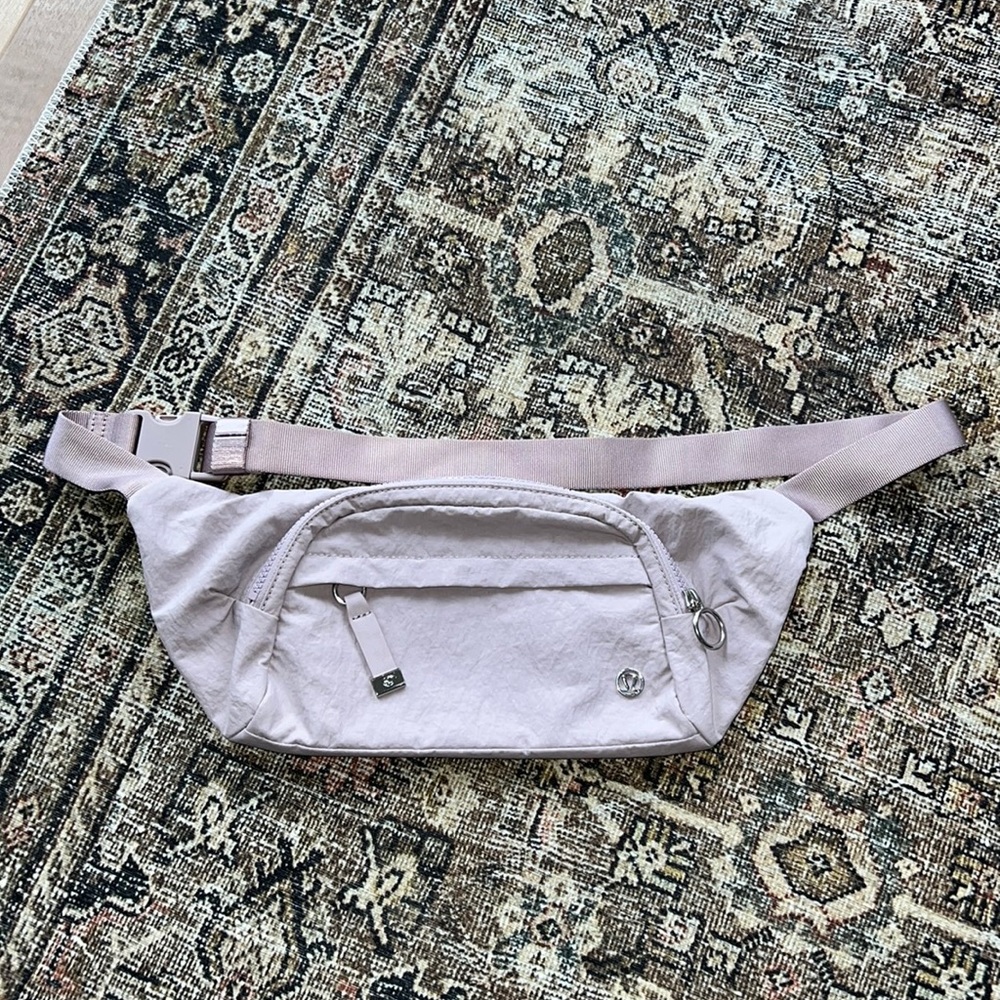 Mauve Lululemon Belt Bag